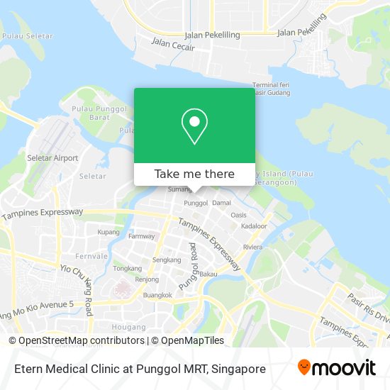 Etern Medical Clinic at Punggol MRT map