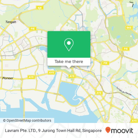 Lavram Pte. LTD., 9 Jurong Town Hall Rd地图