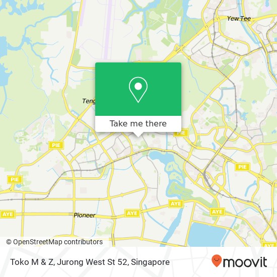 Toko M & Z, Jurong West St 52 map