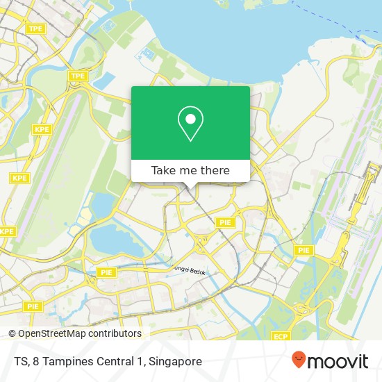 TS, 8 Tampines Central 1 map