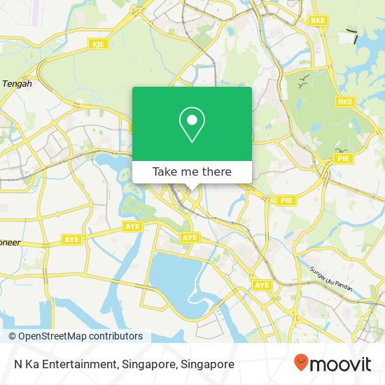 N Ka Entertainment, Singapore map