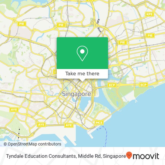 Tyndale Education Consultants, Middle Rd map