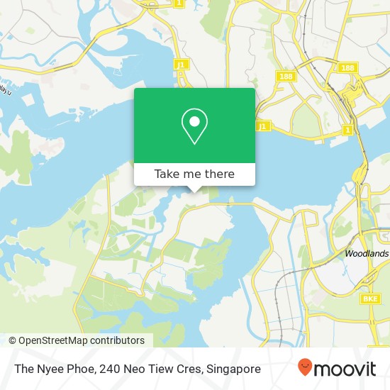 The Nyee Phoe, 240 Neo Tiew Cres地图