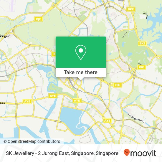 SK Jewellery - 2 Jurong East, Singapore地图
