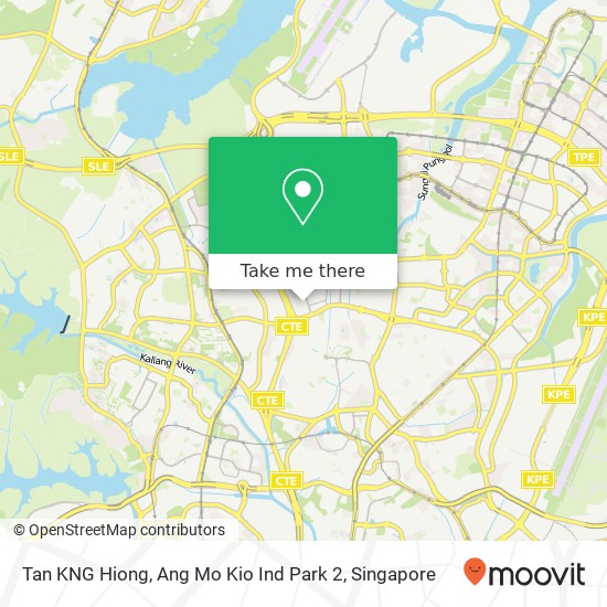 Tan KNG Hiong, Ang Mo Kio Ind Park 2 map