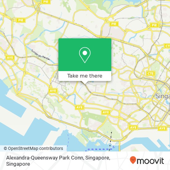 Alexandra-Queensway Park Conn, Singapore map