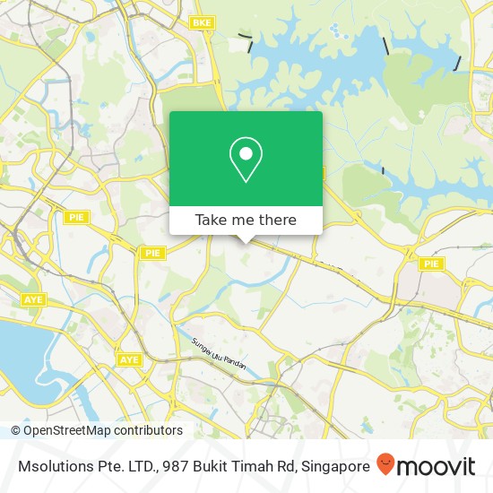 Msolutions Pte. LTD., 987 Bukit Timah Rd地图