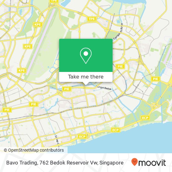 Bavo Trading, 762 Bedok Reservoir Vw地图