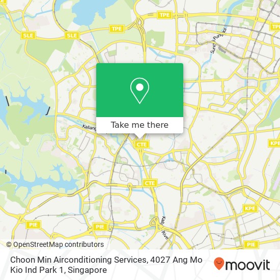 Choon Min Airconditioning Services, 4027 Ang Mo Kio Ind Park 1地图