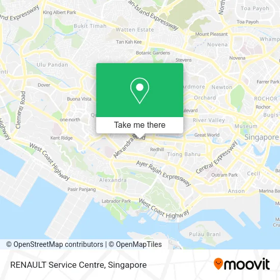 RENAULT Service Centre地图