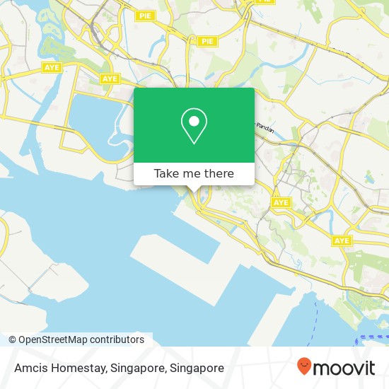 Amcis Homestay, Singapore地图