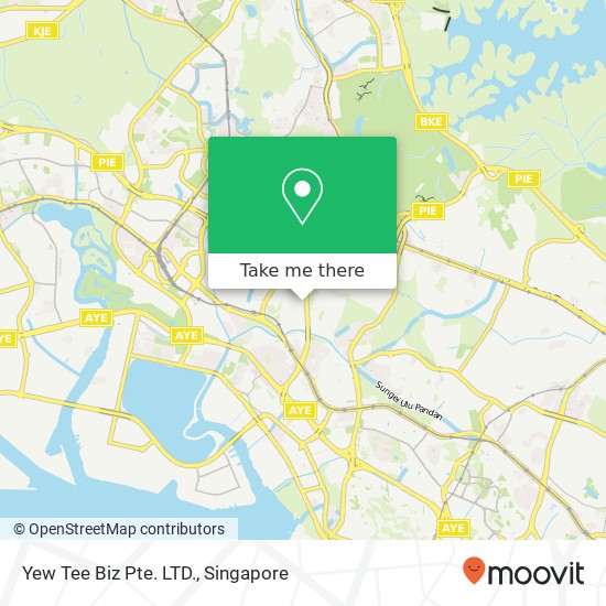 Yew Tee Biz Pte. LTD.地图