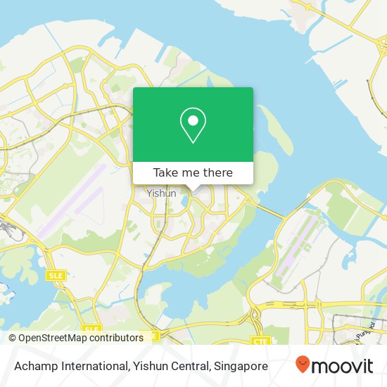 Achamp International, Yishun Central地图