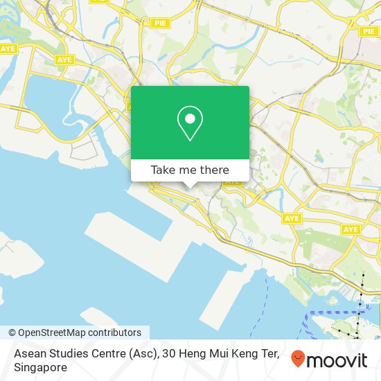 Asean Studies Centre (Asc), 30 Heng Mui Keng Ter map