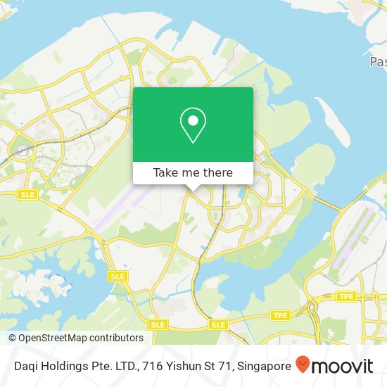 Daqi Holdings Pte. LTD., 716 Yishun St 71 map