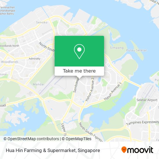 Hua Hin Farming & Supermarket地图