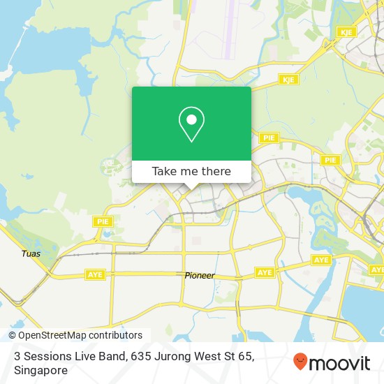 3 Sessions Live Band, 635 Jurong West St 65地图