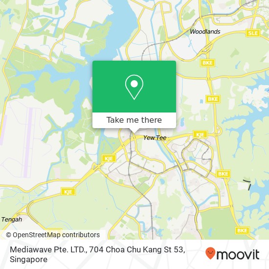 Mediawave Pte. LTD., 704 Choa Chu Kang St 53 map