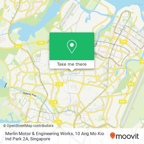 Merlin Motor & Engineering Works, 10 Ang Mo Kio Ind Park 2A map