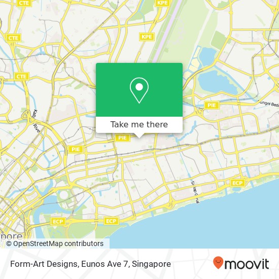 Form-Art Designs, Eunos Ave 7 map