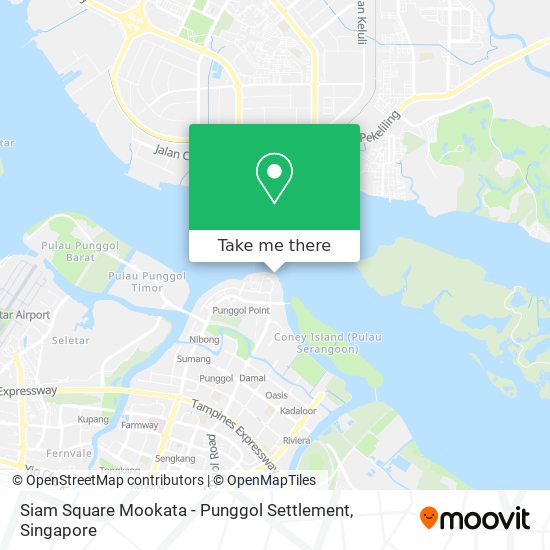 Siam Square Mookata - Punggol Settlement map
