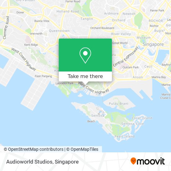 Audioworld Studios map