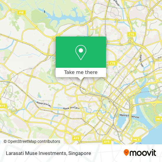 Larasati Muse Investments map