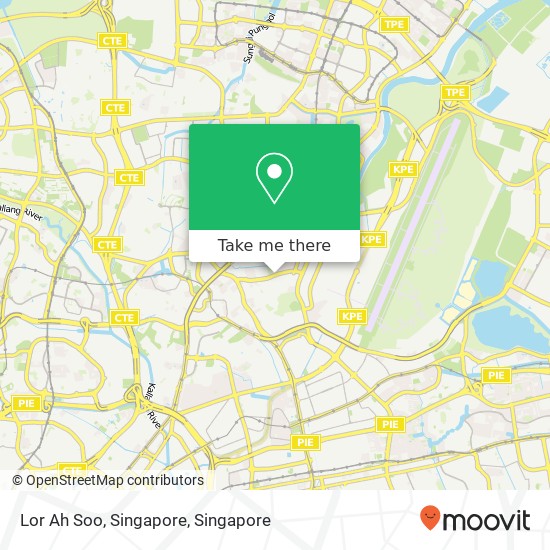 Lor Ah Soo, Singapore map