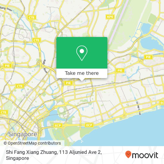 Shi Fang Xiang Zhuang, 113 Aljunied Ave 2 map