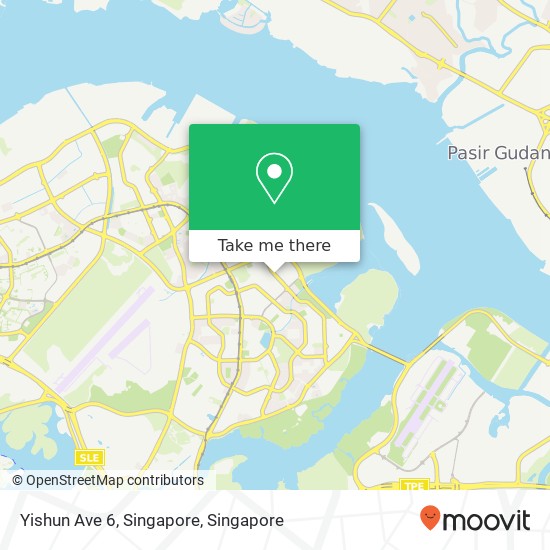 Yishun Ave 6, Singapore地图