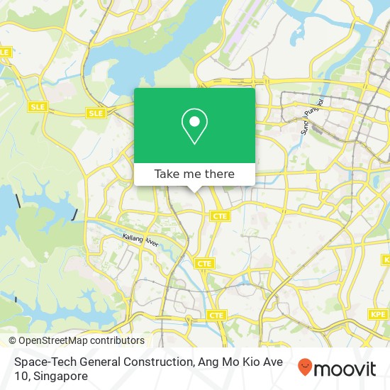 Space-Tech General Construction, Ang Mo Kio Ave 10 map