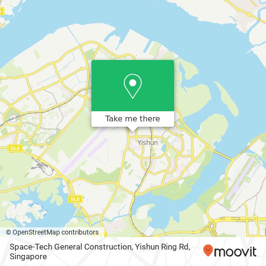 Space-Tech General Construction, Yishun Ring Rd map