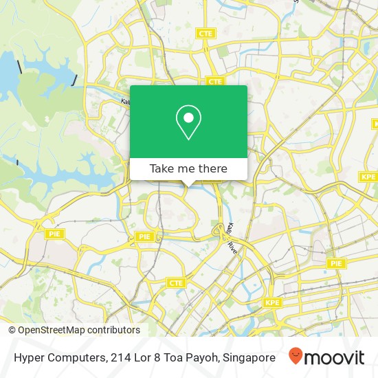 Hyper Computers, 214 Lor 8 Toa Payoh map