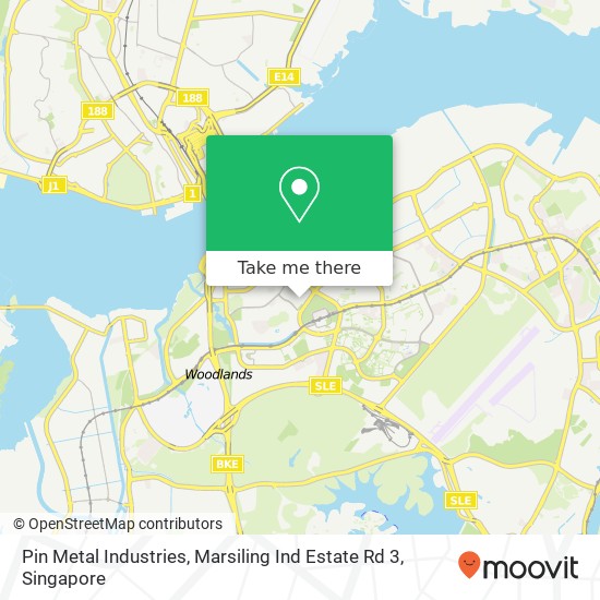 Pin Metal Industries, Marsiling Ind Estate Rd 3 map