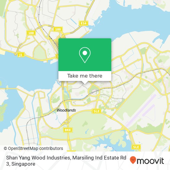 Shan Yang Wood Industries, Marsiling Ind Estate Rd 3 map