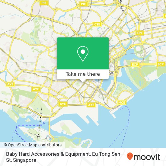 Baby Hard Accessories & Equipment, Eu Tong Sen St地图