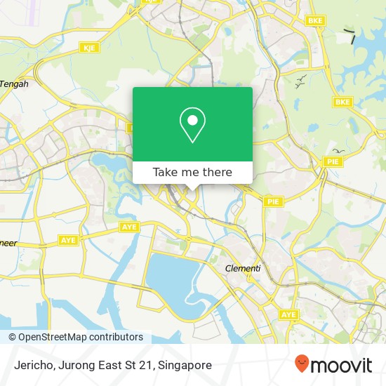 Jericho, Jurong East St 21 map