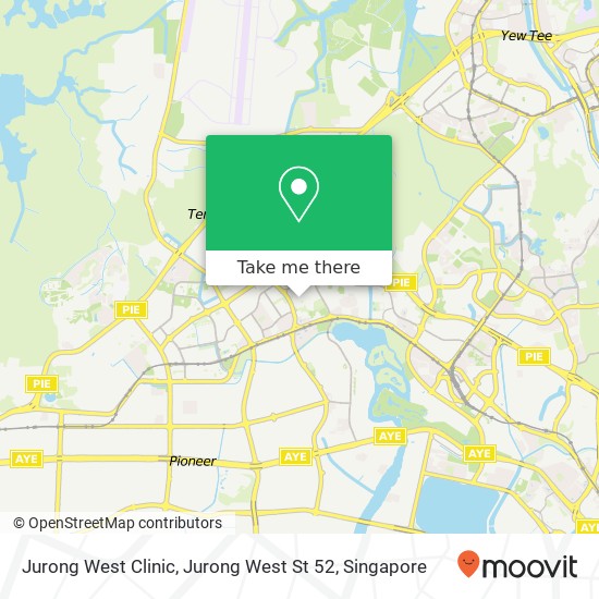 Jurong West Clinic, Jurong West St 52 map