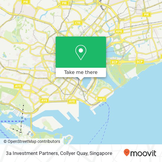 3a Investment Partners, Collyer Quay map