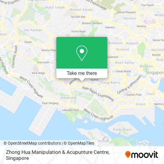 Zhong Hua Manipulation & Acupunture Centre map