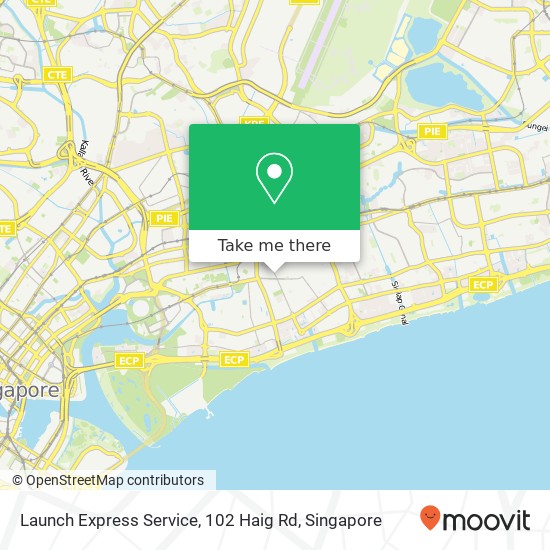 Launch Express Service, 102 Haig Rd地图