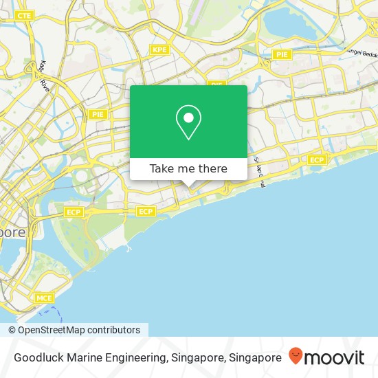 Goodluck Marine Engineering, Singapore map