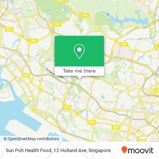 Sun Poh Health Food, 12 Holland Ave map