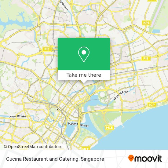 Cucina Restaurant and Catering map