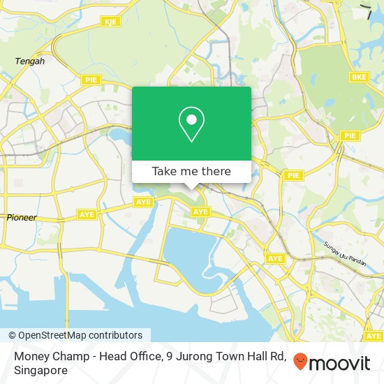 Money Champ - Head Office, 9 Jurong Town Hall Rd地图