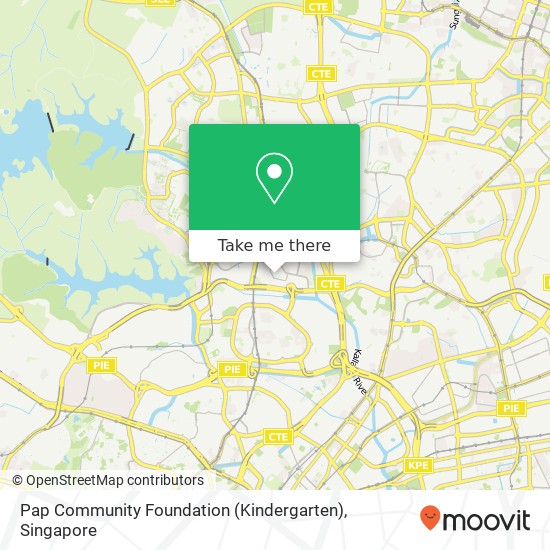 Pap Community Foundation (Kindergarten) map