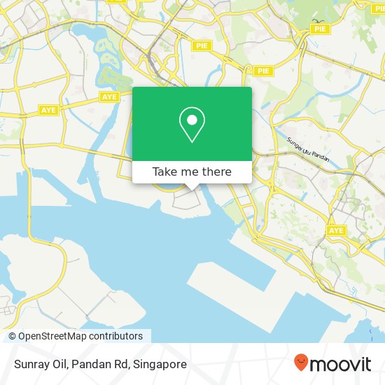 Sunray Oil, Pandan Rd map