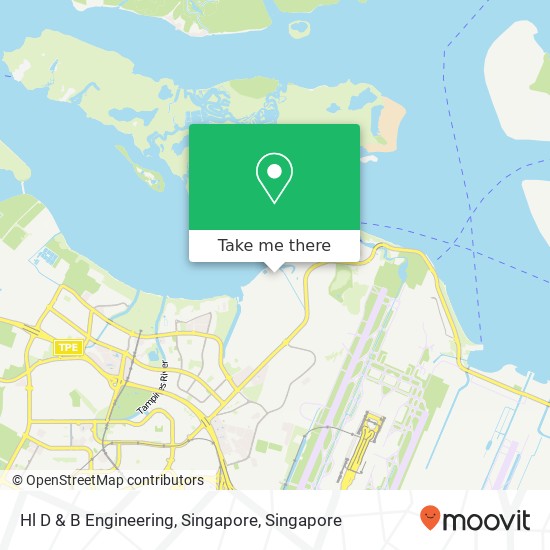 Hl D & B Engineering, Singapore map