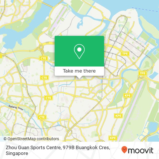 Zhou Guan Sports Centre, 979B Buangkok Cres map