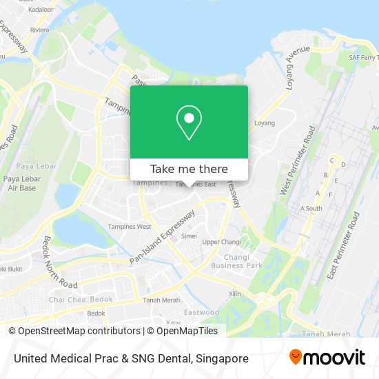 United Medical Prac & SNG Dental map